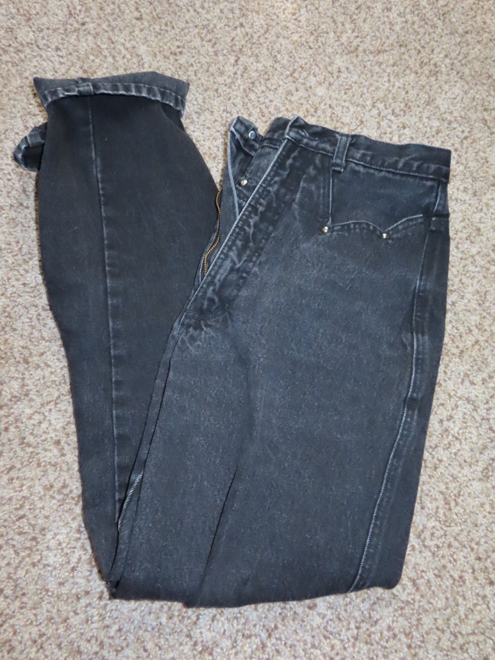 Vintage Black Women's Blaze Jeans - Sleek Everyday Style